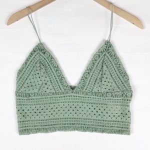 Urban Outfitters Mint Bralette/Top